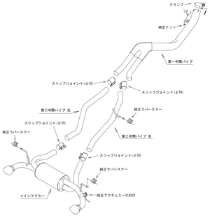 HKS SUPER TURBO MUFFLER URBAN MATTE EDITION FOR TOYOTA GR SUPRA 3BA-DB22 B48B20B 31029-AT014