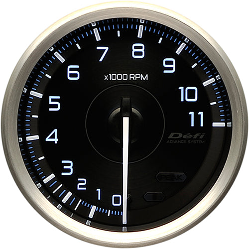 DEFI GAUGE METER ADVANCE A1 TACHOMETER 80MM 0 TO 11000RPM DF15501