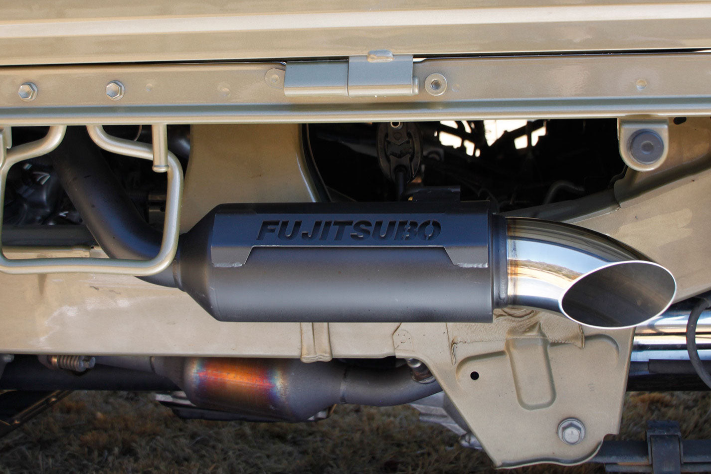 FUJITSUBO AK (MB SILENCER) EXAUST FOR DAIHATSU HIJET TRUCK JUMBO 4WD 2021 MINOR CHANGE S510P 740-71804