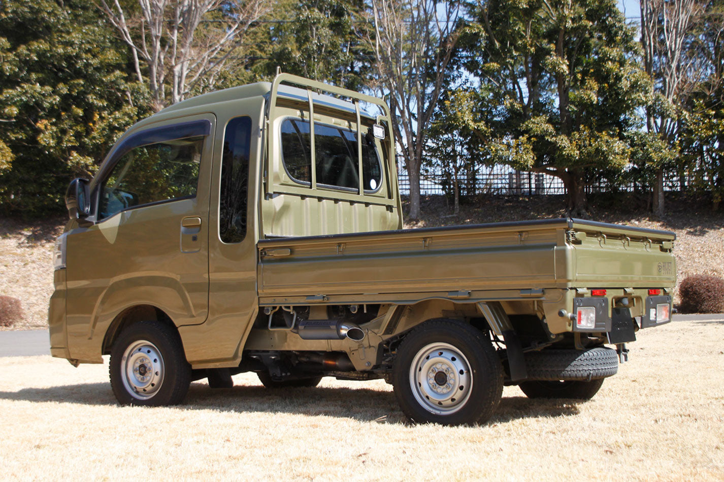 FUJITSUBO AK (MB SILENCER) EXAUST FOR DAIHATSU HIJET TRUCK JUMBO 4WD 2021 MINOR CHANGE S510P 740-71804