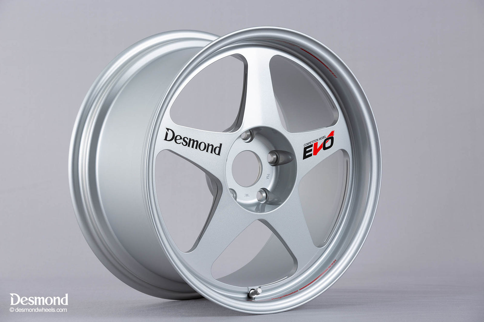 DESMOND REGAMASTER EVO II 16X7 +38 4X100 GLOSS SILVER FOR  DESMOND-00058