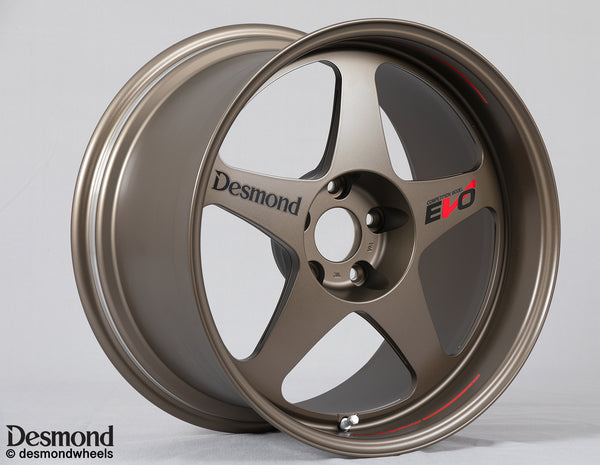 DESMOND REGAMASTER EVO II 17X8.0 +38 4X100 SATIN BRONZE FOR