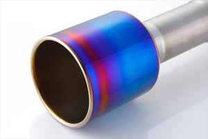 R1 TITAN EXTRA STTI 09 GOLD RING WITH SCORCHED SUB SILENCER AND R1 TITAN LOGO FOR HONDA CIVIC TYPE R FL5 R1-TITAN-00057