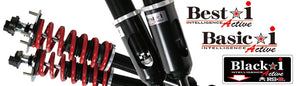 RS-R BLACK-I ACTIVE COILOVER SUSPENSION RECOMMENDED SPRING RATE FOR LEXUS GS430 UZS190 BKT253MA