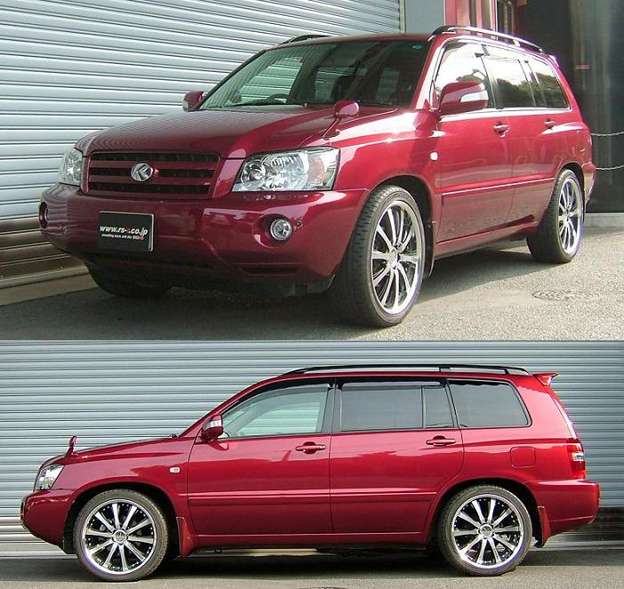 RS-R BEST-I COILOVER SUSPENSION SOFT SPRING RATE FOR TOYOTA KLUGER L ACU25W BIT355S