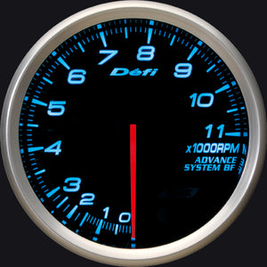 DEFI ADVANCE BF TACHOMETER Φ80 BLUE FOR  DF11003