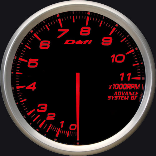 DEFI ADVANCE BF TACHOMETER Φ80 AMBER RED FOR  DF11002