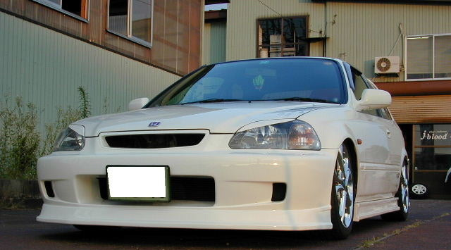 J-BLOOD FRONT BUMPER SPOILER FRP FOR HONDA CIVIC EK9 ZENKI JBLOOD-00001