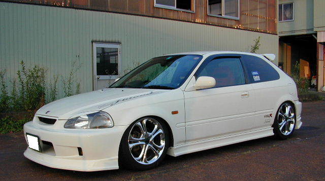 J-BLOOD FRONT BUMPER SPOILER SOFT FRP FOR HONDA CIVIC EK9 ZENKI EK 3-DOOR H-01S