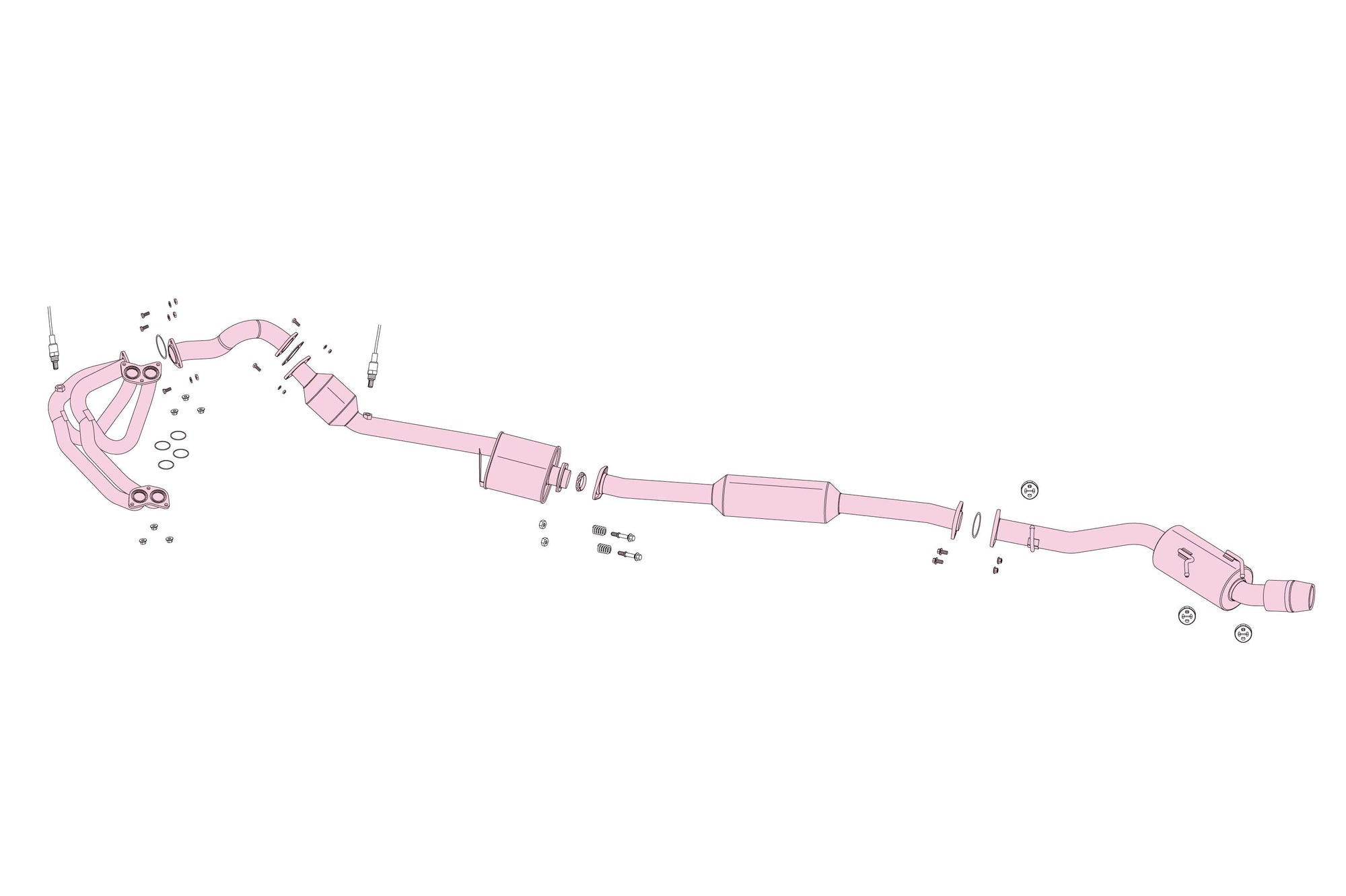 FUJITSUBO EXH PERFORMANCE UNIT (AUTHORIZE) FOR TOYOTA ZN6 86 SUBARU ZC6 BRZ 2.0 (Applied A to G) 050-23135