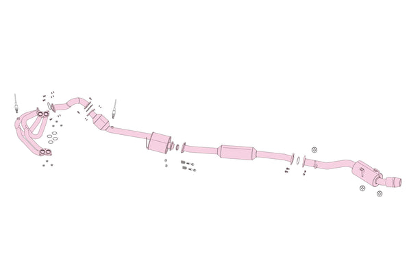 FUJITSUBO EXH PERFORMANCE UNIT (AUTHORIZE) FOR TOYOTA ZN6 86