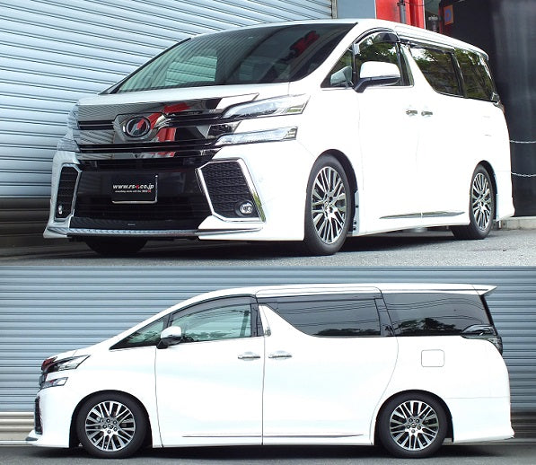 RS-R BASIC-I COILOVER SUSPENSION RECOMMENDED SPRING RATE FOR TOYOTA VELLFIRE AGH30W BAIT940M