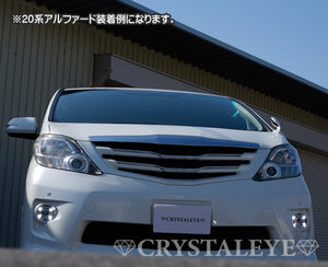 CRYSTAL EYE LED FOG LAMPS AND LED DAYTIME RUNNING LIGHTS FOR TOYOTA ESTIMA 50 AERAS KOUKI E023FG