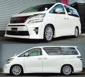 RS-R BEST-I COILOVER SUSPENSION RECOMMENDED SPRING RATE FOR TOYOTA VELLFIRE ANH20W BIT855M