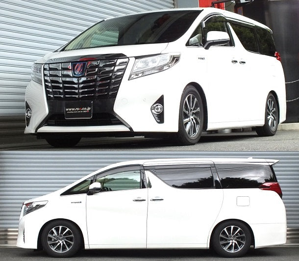 RS-R BASIC-I COILOVER SUSPENSION RECOMMENDED SPRING RATE FOR TOYOTA ALPHARD HYBRID AYH30W BAIT949M