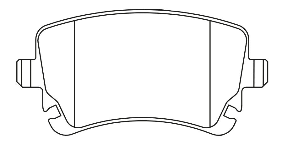 ACRE FORMULA700C BRAKE PAD REAR FOR PORSCHE MACAN 95B 3.0 S J1K30 β245-FORMULA700C