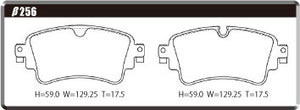 ACRE FORMULA700C BRAKE PAD REAR FOR AUDI A5 A5 SPORTBACK A5 CABRIOLET 2.0 TFSI QUATTRO F5CYRF F5CYRC β256-FORMULA700C