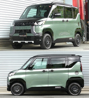 RS-R BEST-I UPPER AND LOWER COILOVER SUSPENSION RECOMMENDED SPRING RATES FOR MITSUBISHI DELICA MINI B38A BICKJB520M