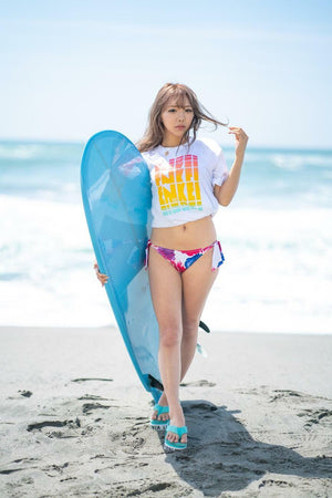 ENKEI SUNSET GRADATION TEE M WHITE T-SHIRT ENKEI-01709