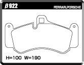 ACRE DUSTLESS REAL BRAKE PAD FRONT FOR PORSCHE 911 997 3.6 GT3 GT3 RS *PCCB ROTOR CANNOT BE INSTALLED 99776 β922-DUSTLESS-REAL