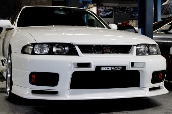 TOP SECRET G-FORCE FRONT LIP SPOILER FRP FOR NISSAN SKYLINE GT-R BNR33 TOP-SECRET-00422