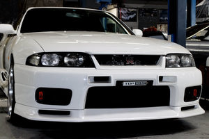 TOP SECRET G-FORCE FRONT LIP SPOILER FRP FOR NISSAN SKYLINE GT-R BNR33 TOP-SECRET-00422