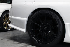 TOP SECRET G-FORCE REAR MUDGUARD FRP FOR NISSAN SKYLINE GT-R BNR33 TOP-SECRET-00425