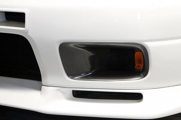 TOP SECRET G-FORCE TURN SIGNAL DUCT CARBON FOR NISSAN SKYLINE GT-R BNR33 TOP-SECRET-00427