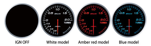 DEFI ADVANCE BF TURBO GAUGE 300KPA MODEL WHITE FOR  DF14701