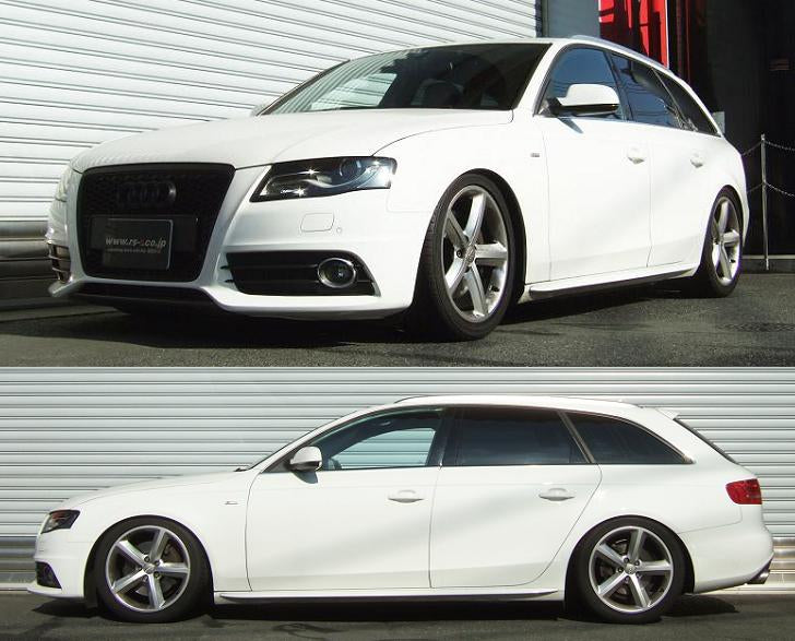 RS-R BEST-I COILOVER SUSPENSION RECOMMENDED SPRING RATE FOR AUDI A4 AVANT 8KCDNF BIAU400M