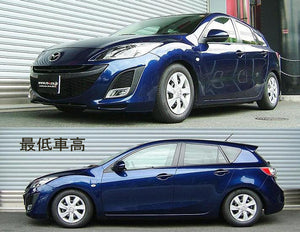 RS-R BASIC-I COILOVER SUSPENSION RECOMMENDED SPRING RATE FOR MAZDA AXELA SPORT BL5FW BAIM130M