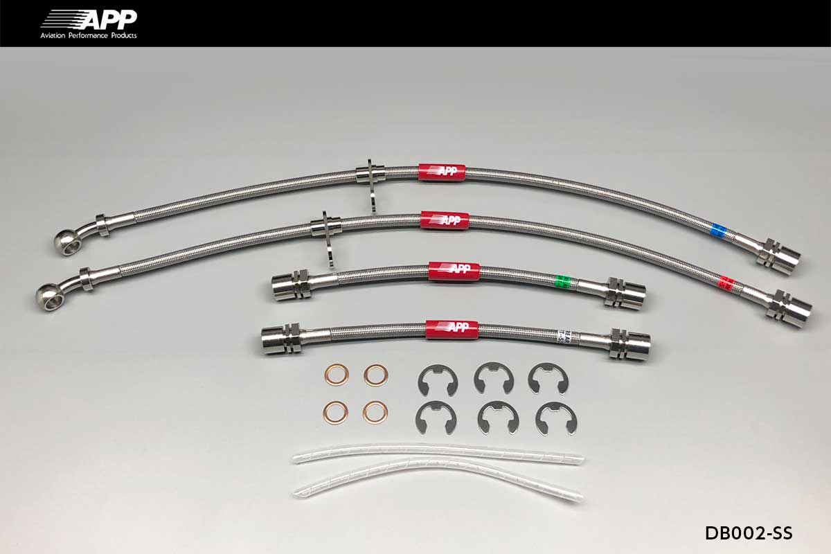 APP BRAKE LINE SYSTEM STAINLESS FITTING FOR DAIHATSU COPEN L880K DB002-SS
