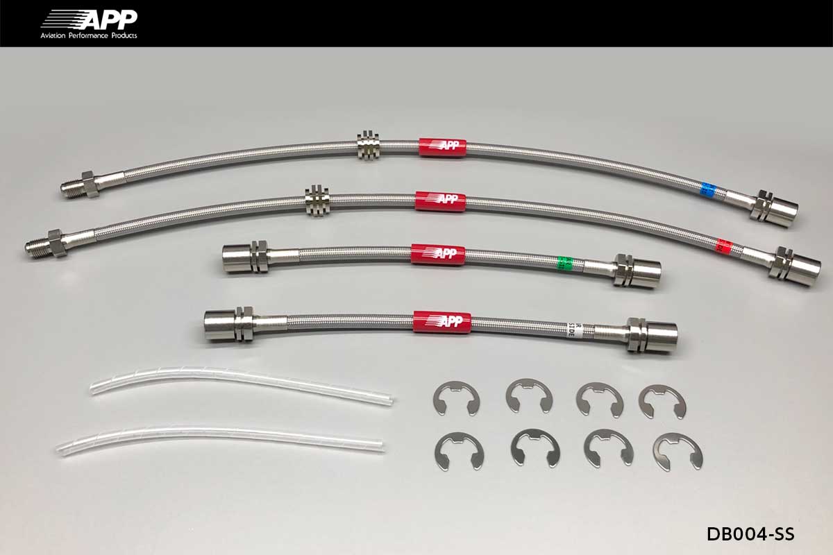 APP BRAKE LINE SYSTEM STAINLESS FITTING FOR DAIHATSU MIRA (MIRA) L200S DB004-SS