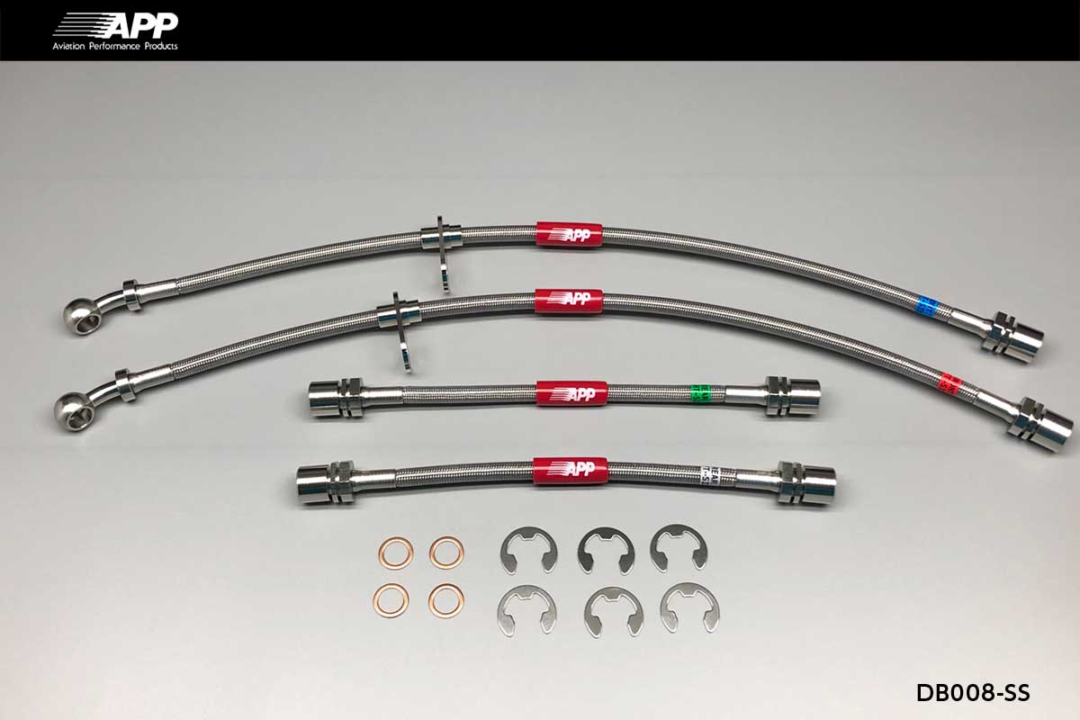 APP BRAKE LINE SYSTEM STAINLESS FITTING FOR DAIHATSU TANTO EXE L455S DB008-SS