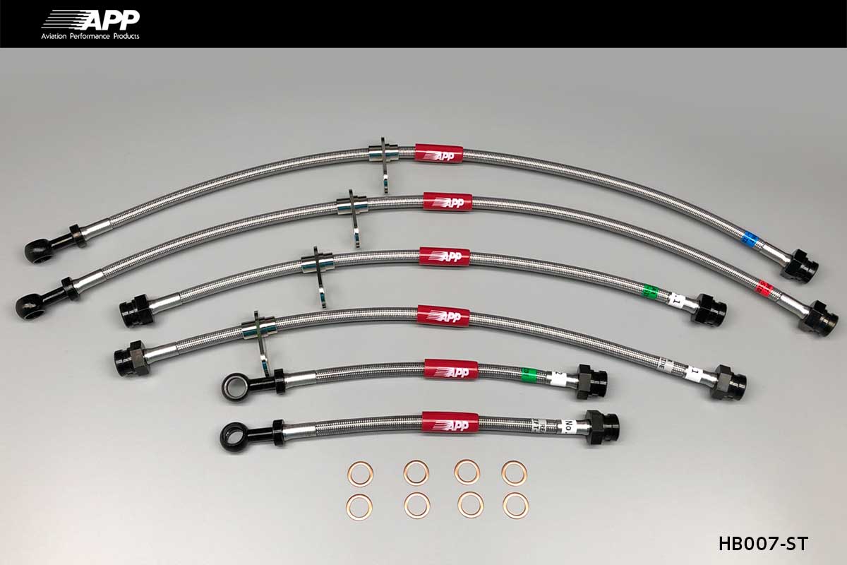 APP BRAKE LINE SYSTEM STEEL FITTING FOR HONDA STEPWAGON SPADA RF1 RF2 HB007-ST