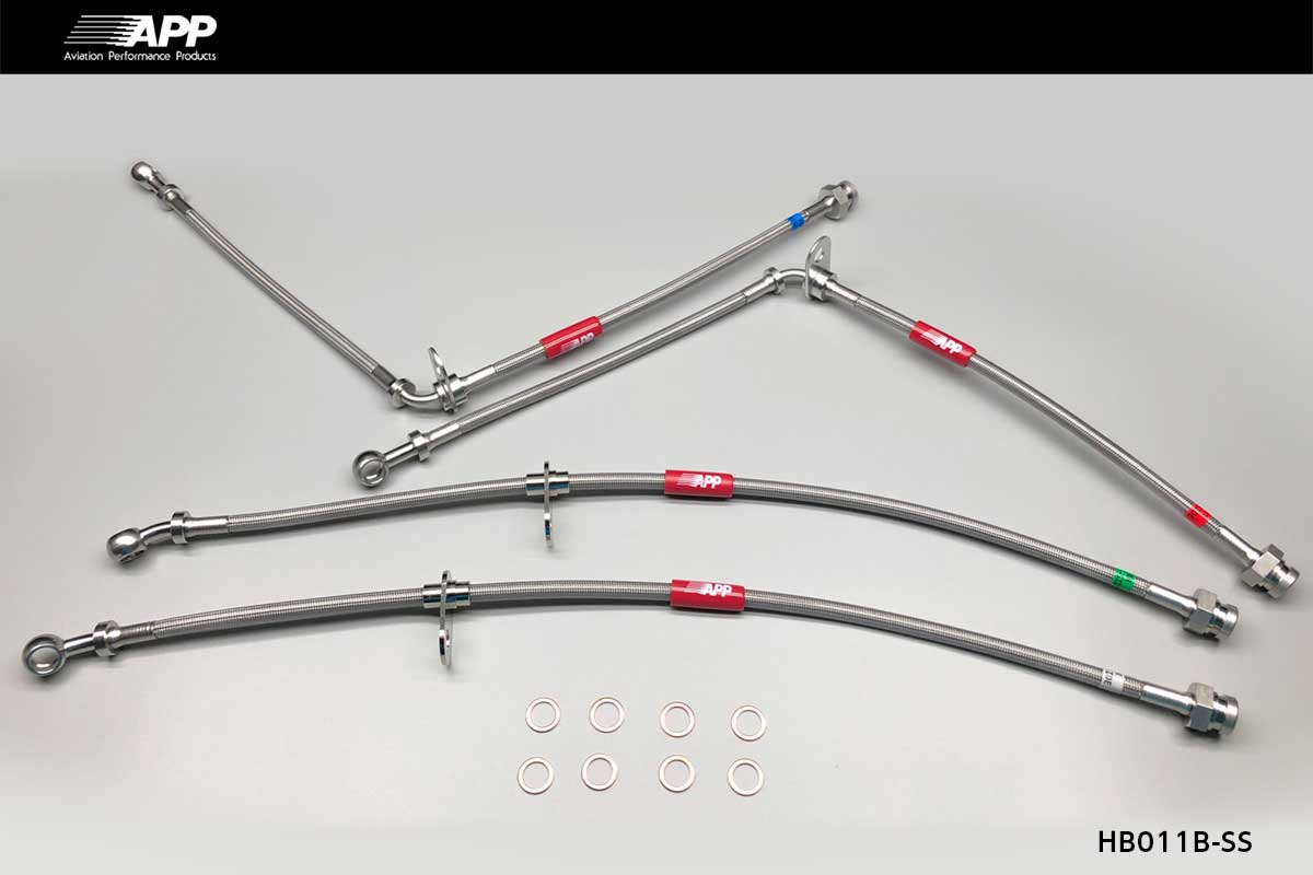 APP BRAKE LINE SYSTEM STAINLESS FITTING FOR HONDA CIVIC FERIO EK9 HB011B-SS