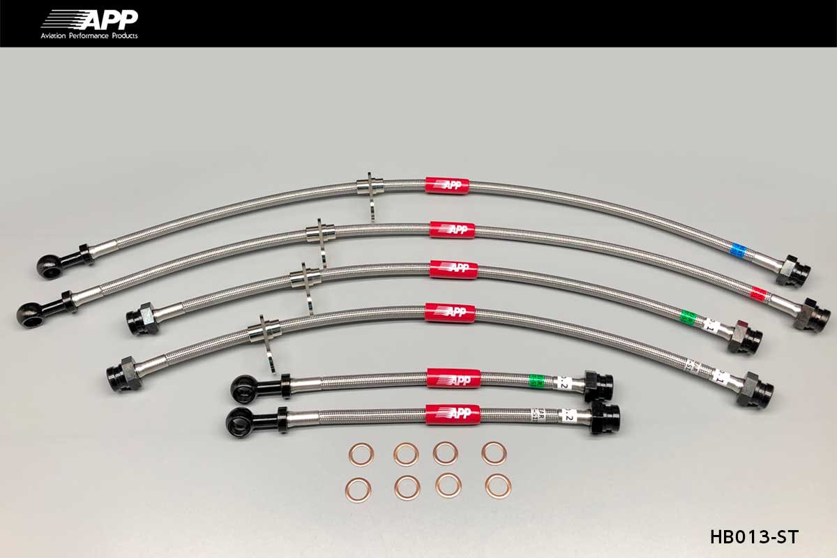 APP BRAKE LINE SYSTEM STEEL FITTING FOR HONDA ODYSSEY RA6 RA7 RA8 RA9 HB013-ST