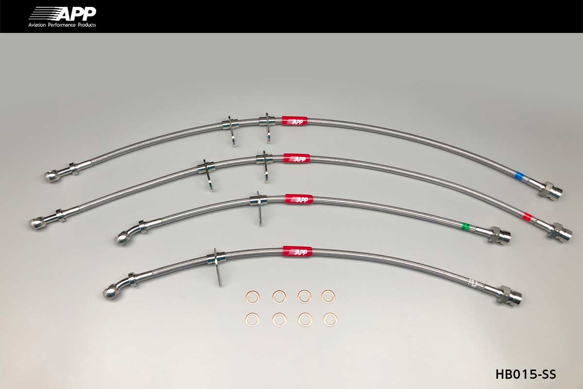 APP BRAKE LINE SYSTEM STAINLESS FITTING FOR HONDA S2000 AP2 HB015-SS