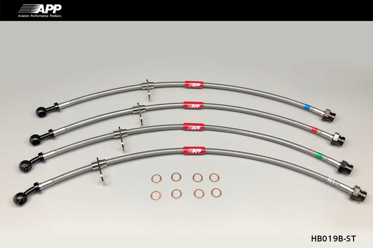 APP BRAKE LINE SYSTEM STEEL FITTING FOR HONDA ACCORD CF4 CL1 CL3 HONDA TORNEO CF4 CL1 CL3 HB019B-ST