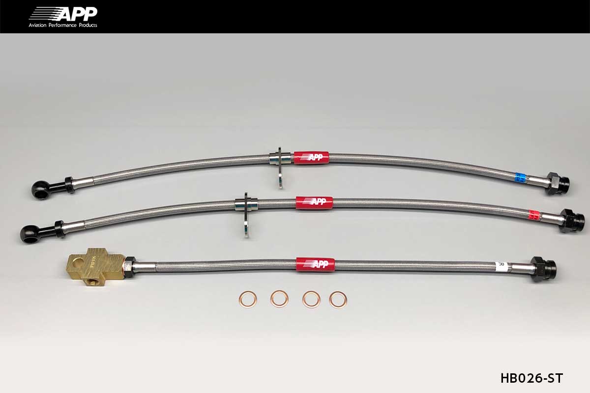 APP BRAKE LINE SYSTEM STEEL FITTING FOR HONDA BAMOS HOBIO HM1 HM2 HM3 HM4 HB026-ST