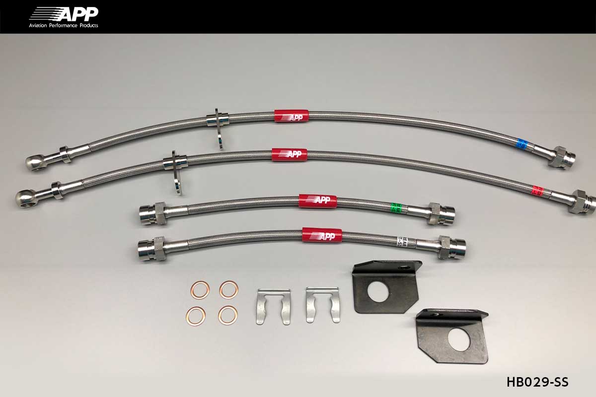 APP BRAKE LINE SYSTEM STAINLESS FITTING FOR HONDA N-WGN JH1 JH2 HB029-SS