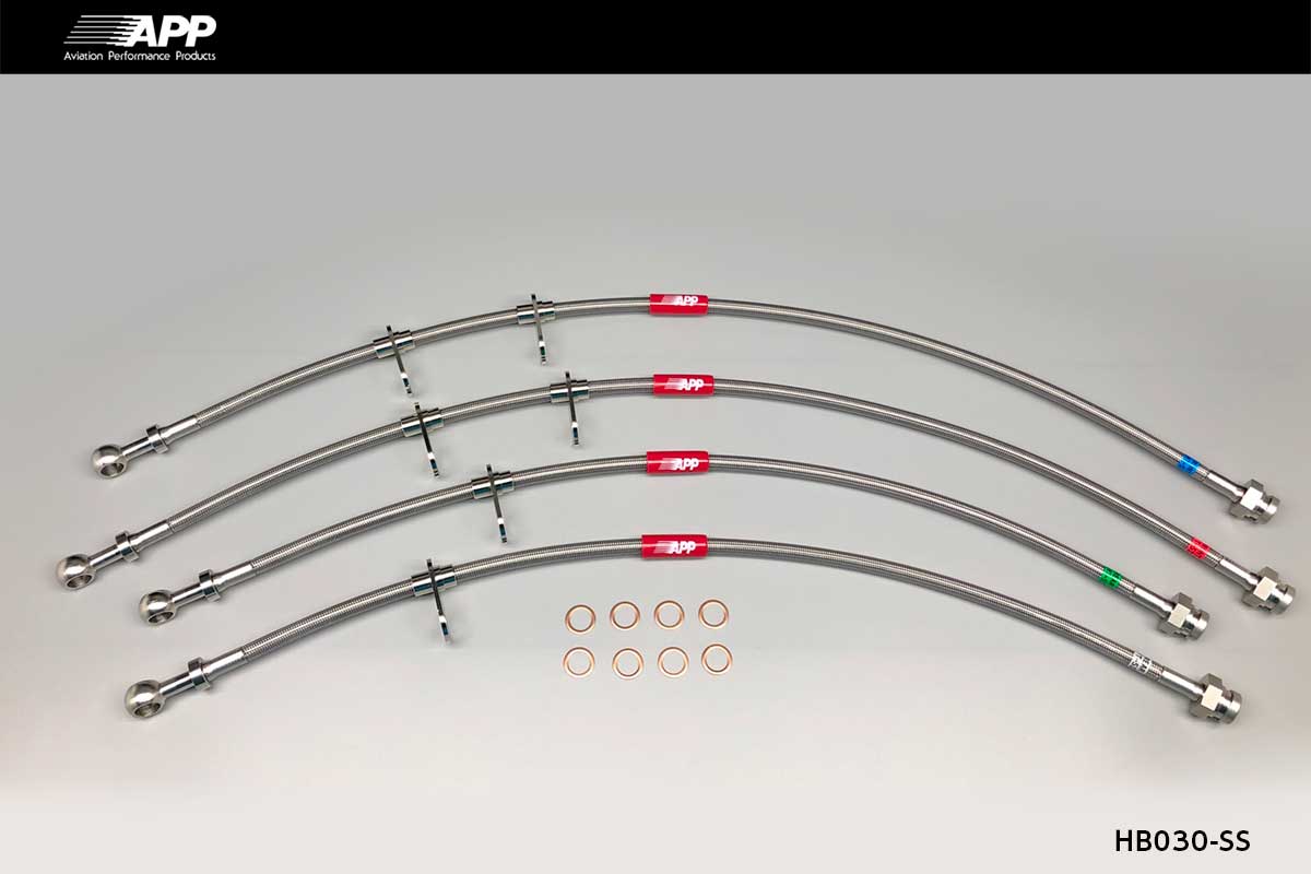 APP BRAKE LINE SYSTEM STAINLESS FITTING FOR HONDA NSX NA1 NA2 HB030-SS