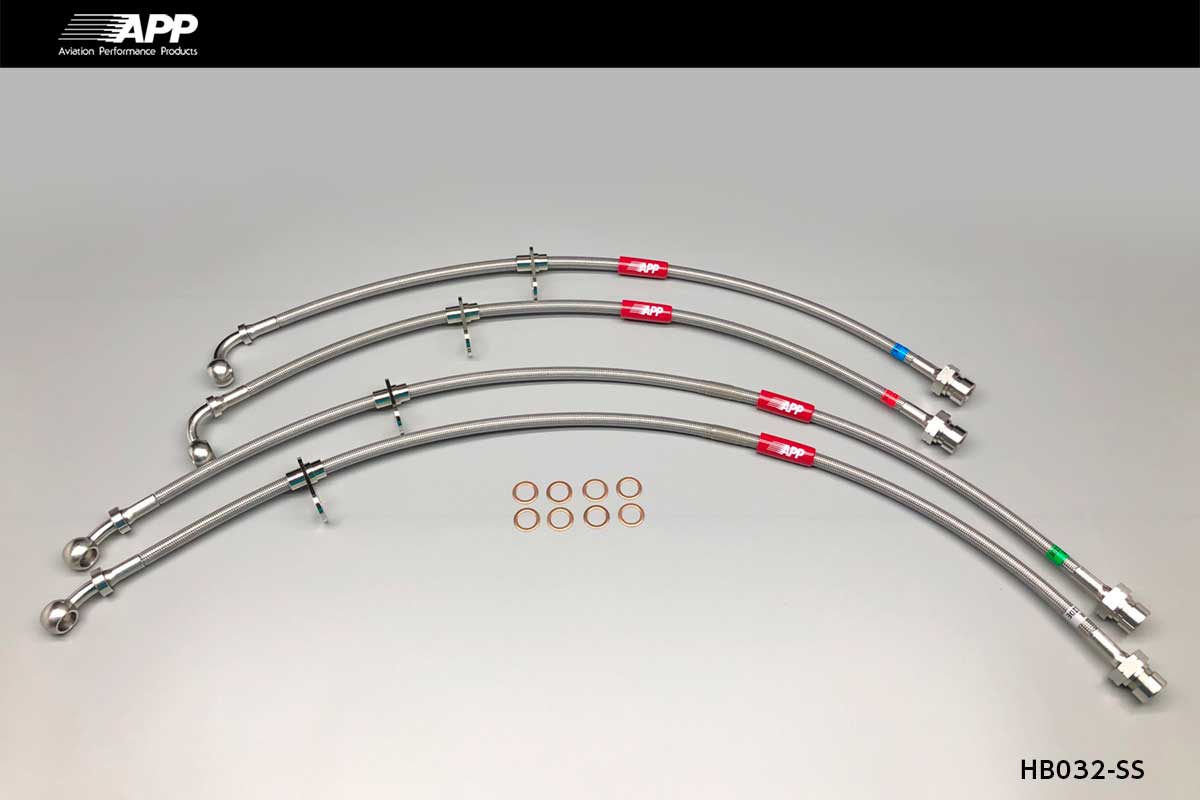 APP BRAKE LINE SYSTEM STAINLESS FITTING FOR HONDA S660 JW5 HB032-SS