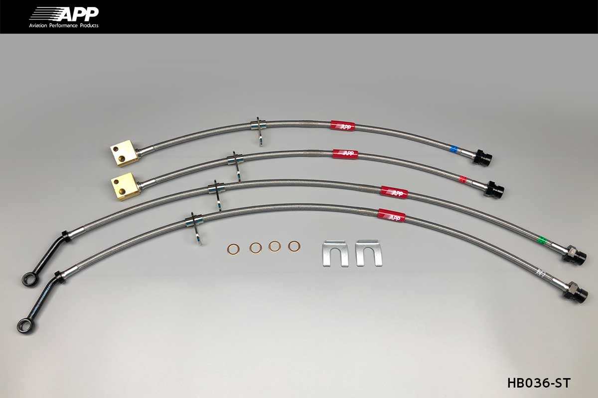 APP BRAKE LINE SYSTEM STEEL FITTING FOR HONDA CIVIC FERIO FK8 HB036-ST