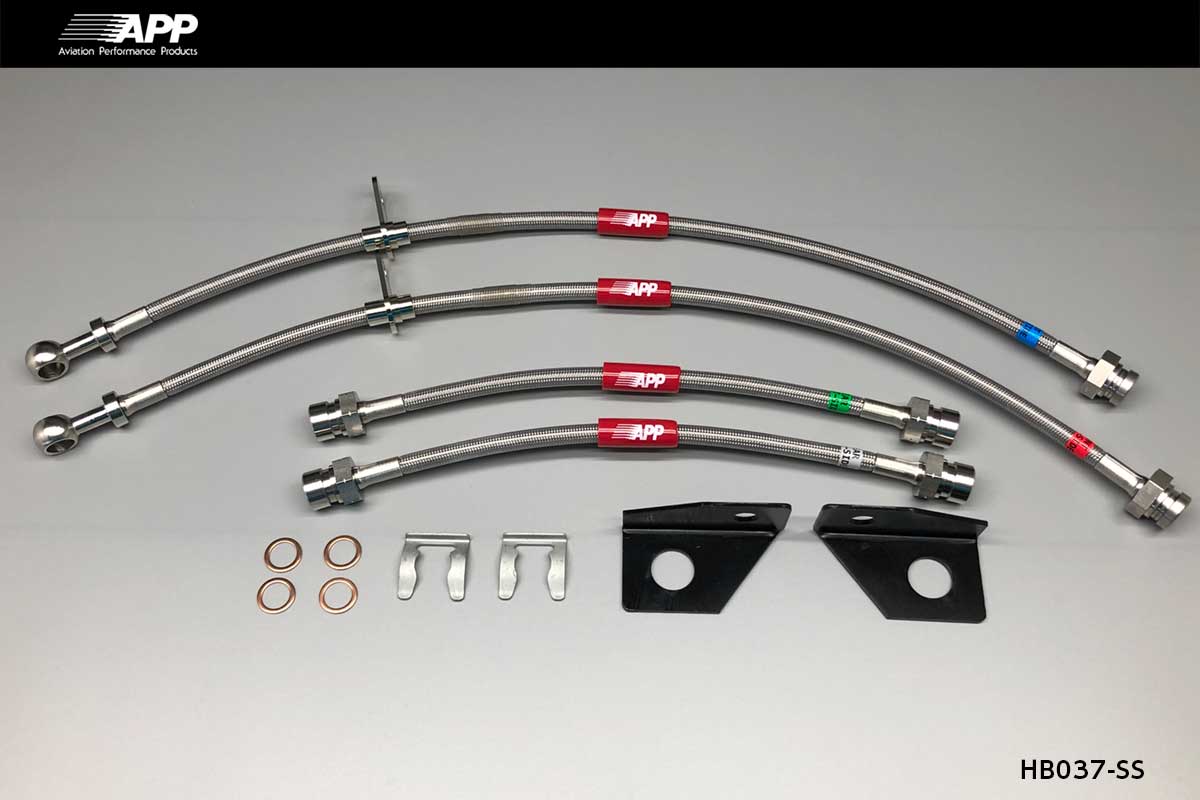 APP BRAKE LINE SYSTEM STAINLESS FITTING FOR HONDA N BOX N BOX+ N-BOX SLASH JF3 HB037-SS