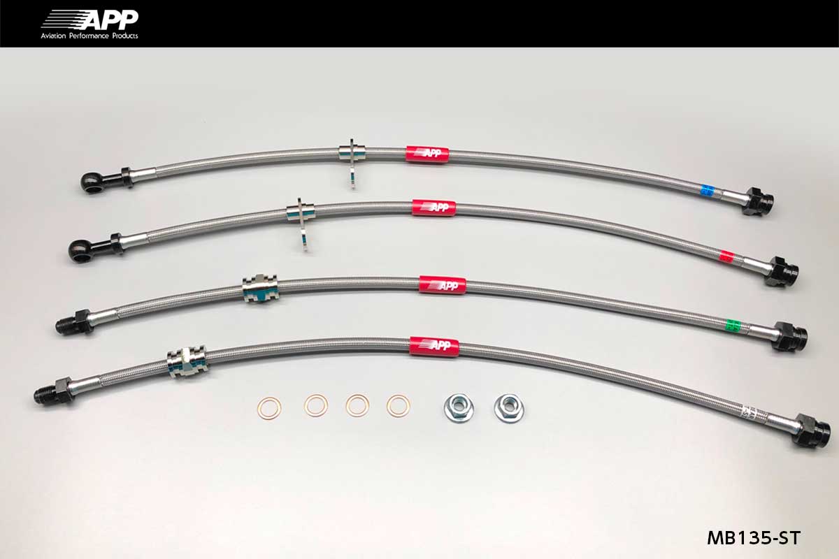 APP BRAKE LINE SYSTEM STEEL FITTING FOR MITSUBISHI COLT (COLT) Z27AG MB135-ST