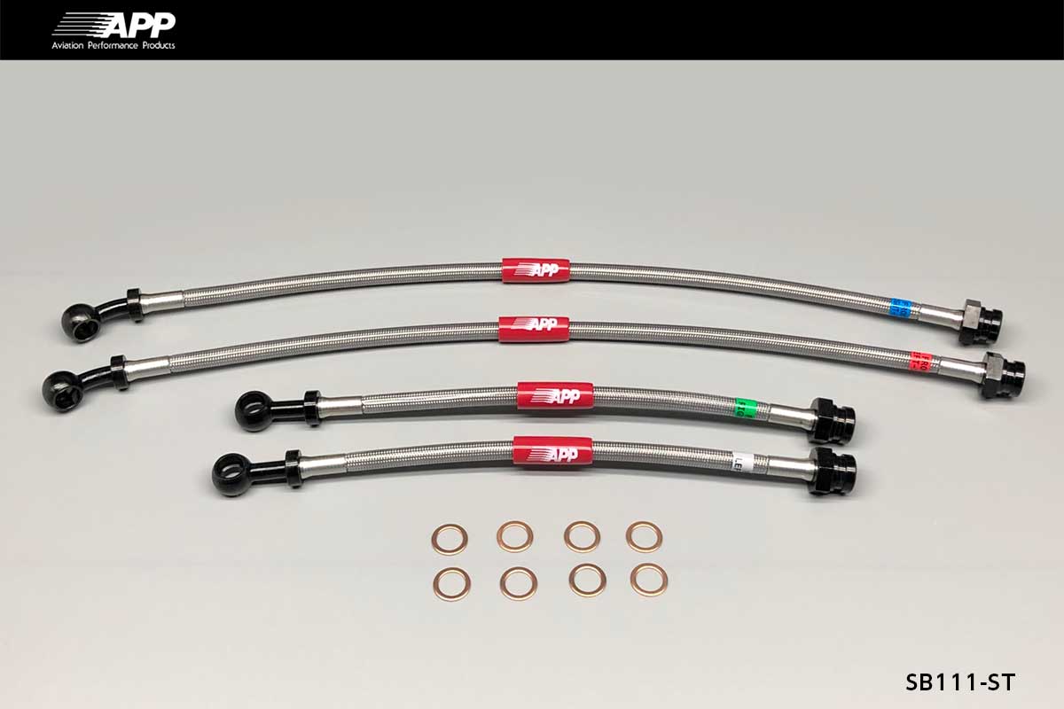 APP BRAKE LINE SYSTEM STEEL FITTING FOR SUZUKI CAPPUCCINO (CAPPUCCINO) EA11R EA21R SB111-ST
