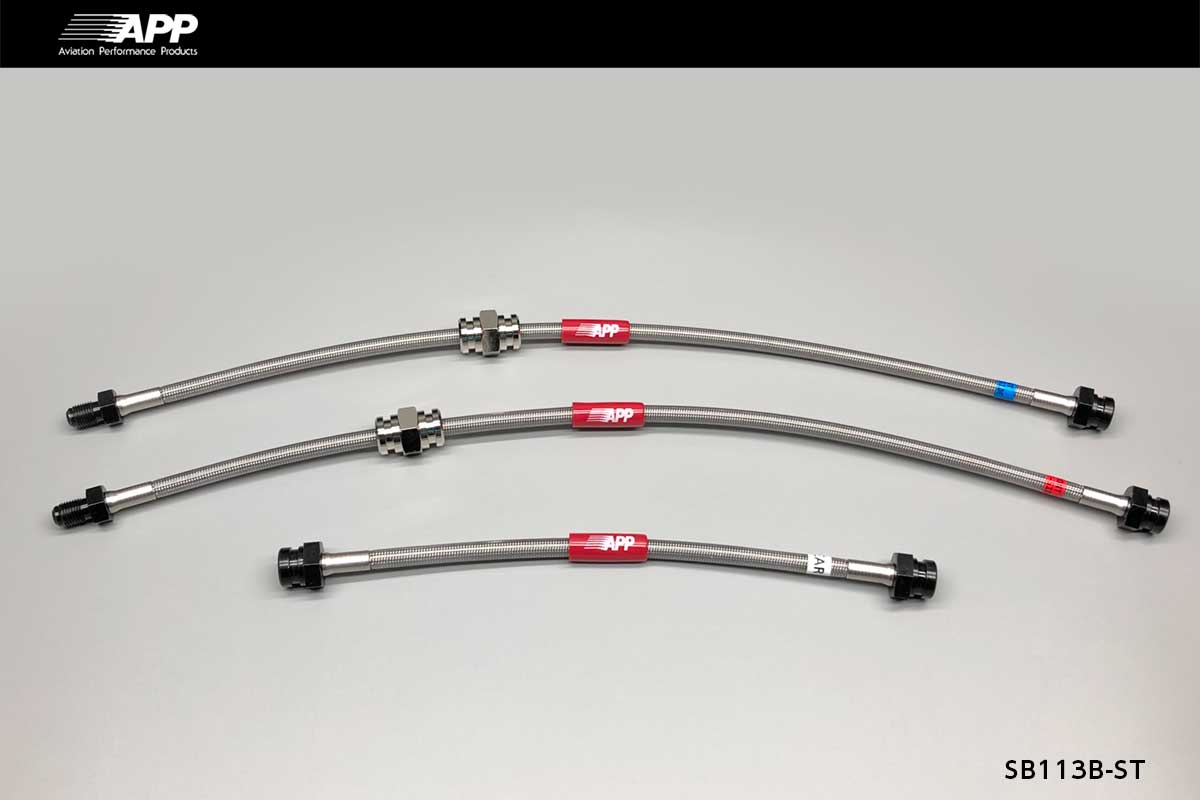 APP BRAKE LINE SYSTEM STEEL FITTING FOR SUZUKI WAGON R RR CT21S SB113B-ST