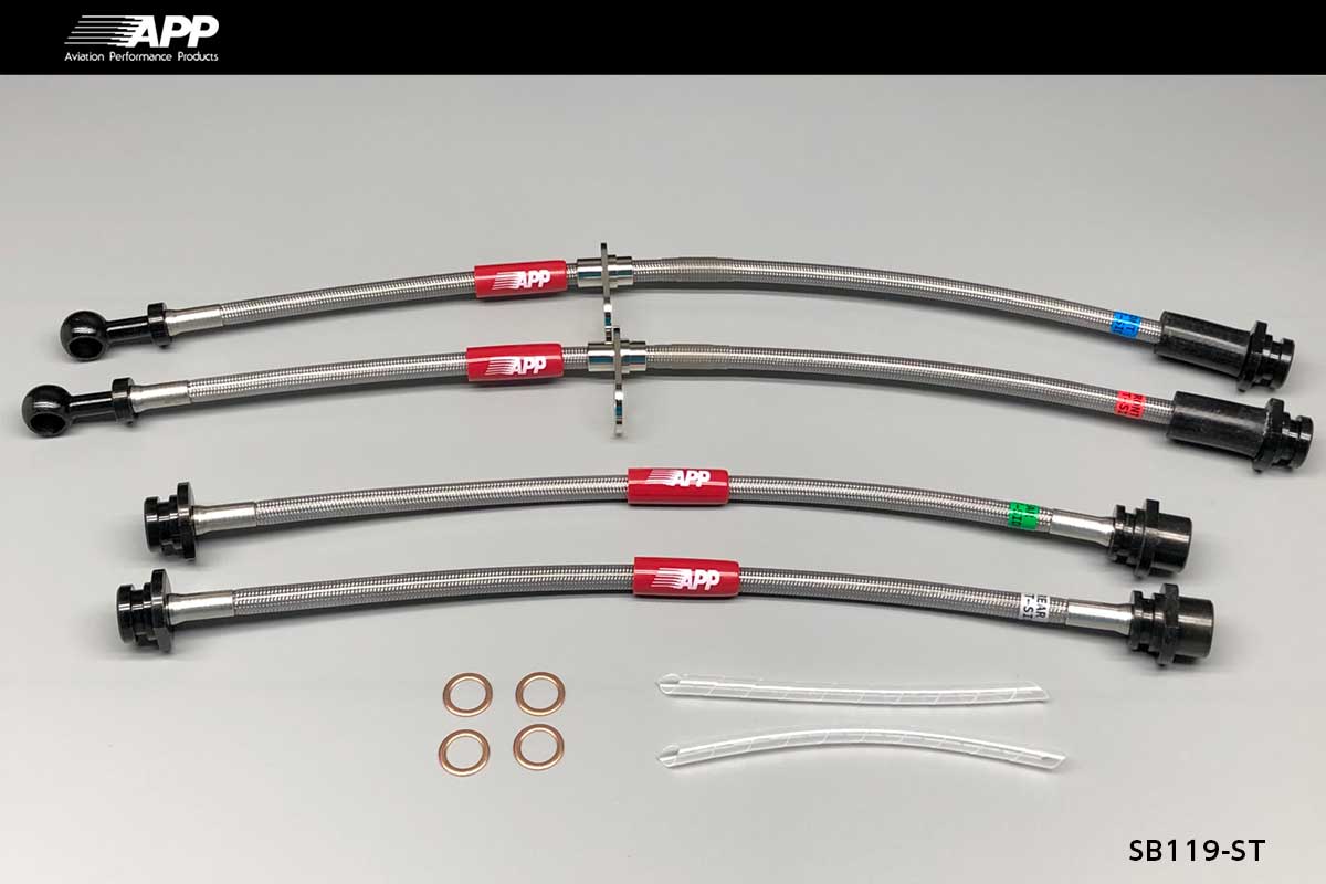 APP BRAKE LINE SYSTEM STEEL FITTING FOR SUZUKI ALTO HA25S HA25V SB119-ST