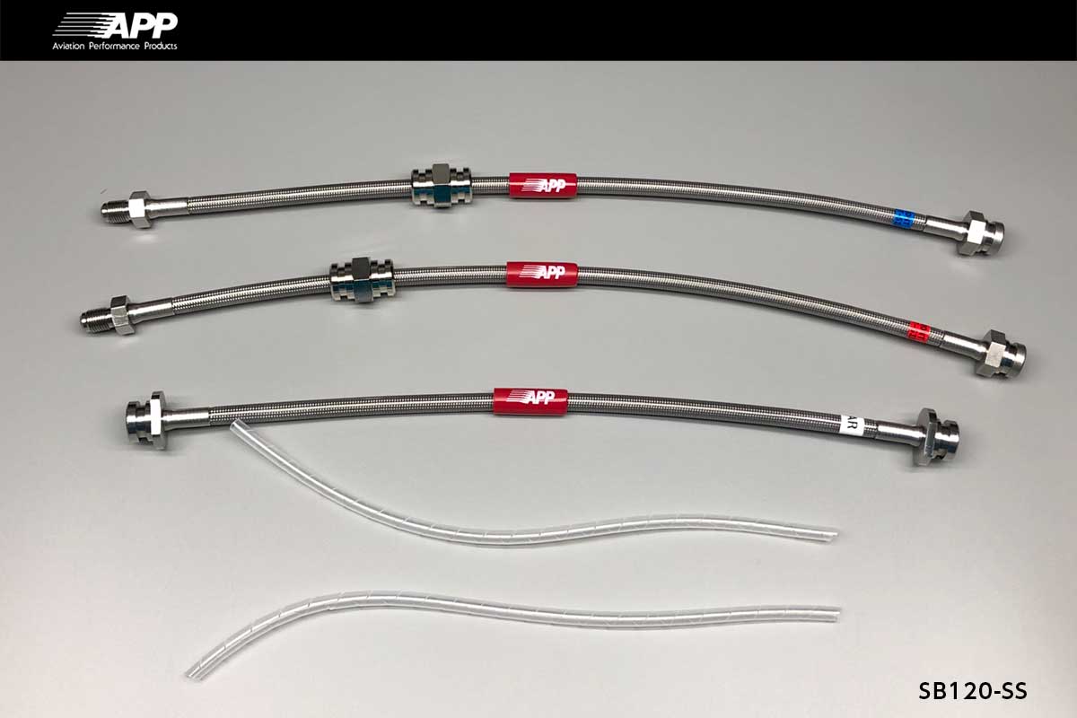 APP BRAKE LINE SYSTEM STAINLESS FITTING FOR SUZUKI EVERY WAGON DA52V DB52V DA62V DA52W DA62W SB120-SS